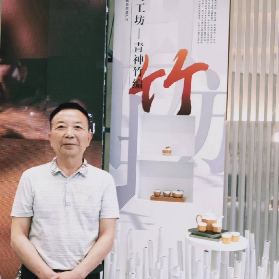 竹编艺术家张德明